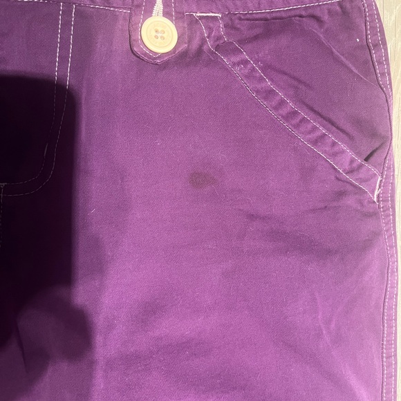 Women's Purple Jeans - Picture 3 of 4